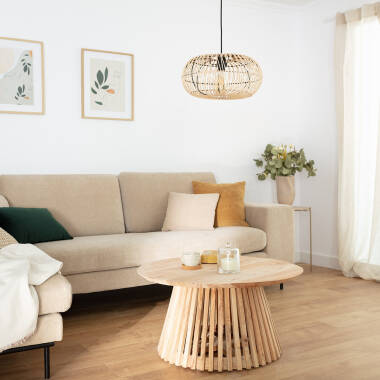 Image of Edit Awara Rattan Ceiling Pendant Light