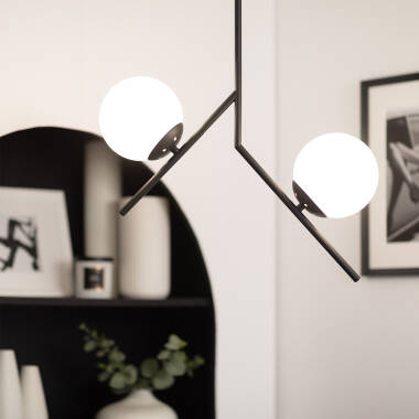 Image of Edit Balts 2 Arm Ceiling Pendant Light