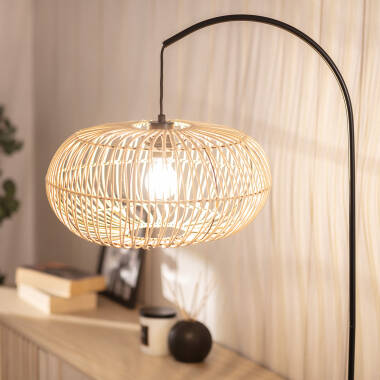 Image of Edit Arawa Rattan Floor Lamp