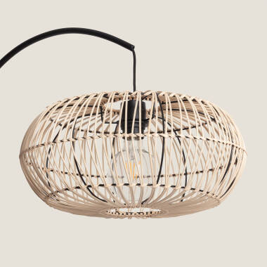 Image of Edit Arawa Rattan Floor Lamp