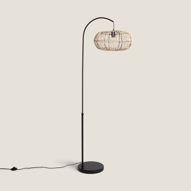 Edit Arawa Rattan Floor Lamp