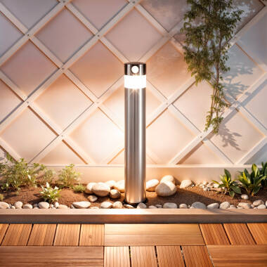 Image of Inti 1.5W Solar LED Post Light 50cm with Motion Sensor