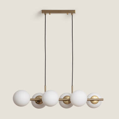 Image of Edit Amatler 6 Light Bar Ceiling Pendant