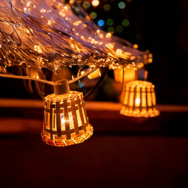 Image of 7M Suri Baloo Solar LED String Lights - 12 Lights
