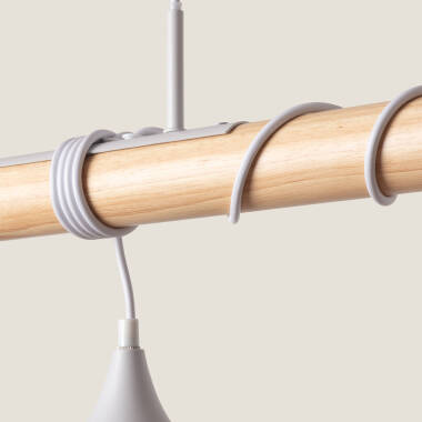 Image of Edit Monah 4 Light Bar Ceiling Pendant