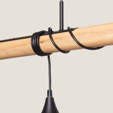 Image of Edit Monah 4 Light Bar Ceiling Pendant