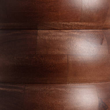 Image of Iluzzia Kanan I Wood Ceiling Pendant Light