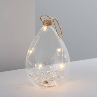 Edit Botero Battery Operated LED Glass Jar