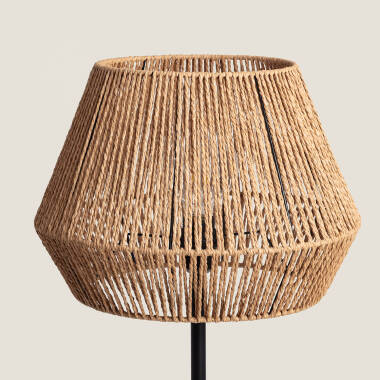 Image of Edit Kirito Rattan Floor Lamp