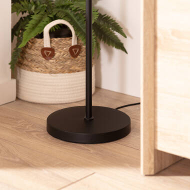 Image of Edit Kirito Rattan Floor Lamp