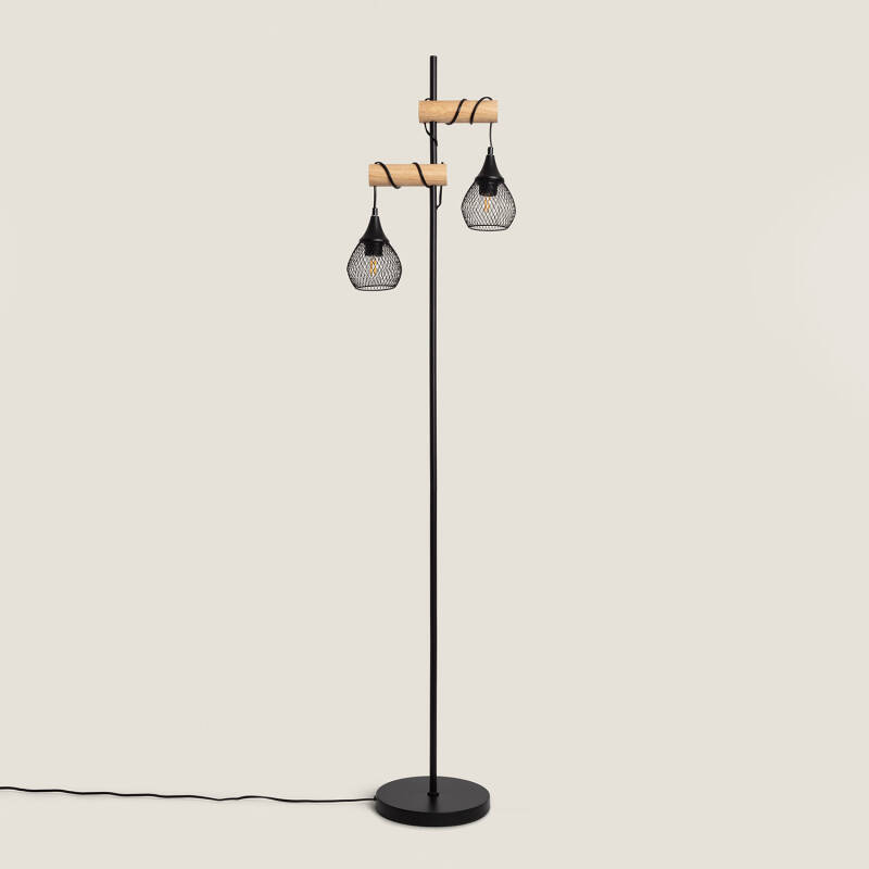 Image of Edit Monah 2 Light Floor Lamp
