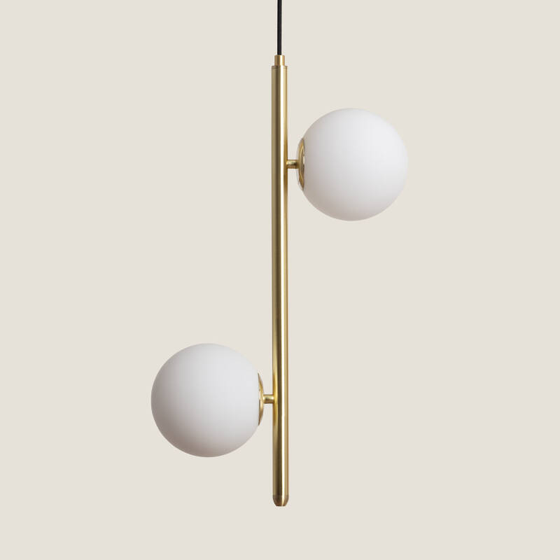 Image of Edit Moonlight 2 Light Ceiling Pendant