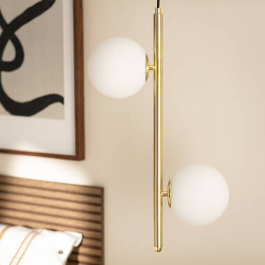 Image of Edit Moonlight 2 Light Ceiling Pendant