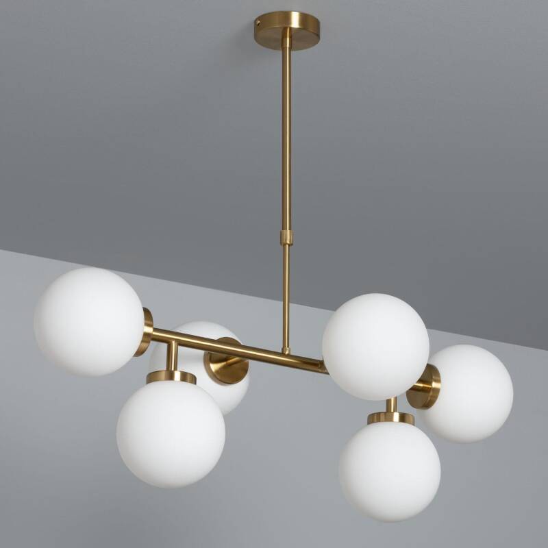 Image of Edit Lautrec 6 Light Ceiling Bar Pendant Light