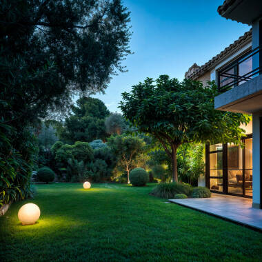 Image of Sphere 30 Rechargeable Colour Changing LED Feature Light