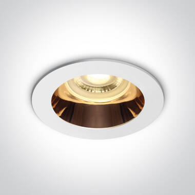 Cove Recessed Fixed Downlight with Black Reflector