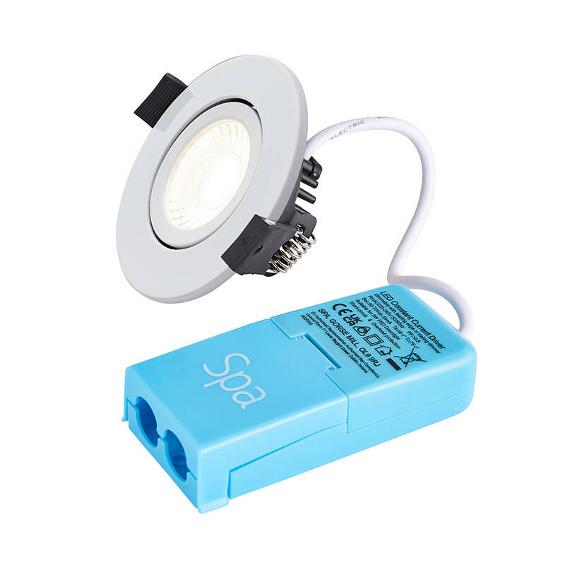 Image of Forum Spa 5W LED Dimmable IP65 Fire Rated Adjustable Downlight