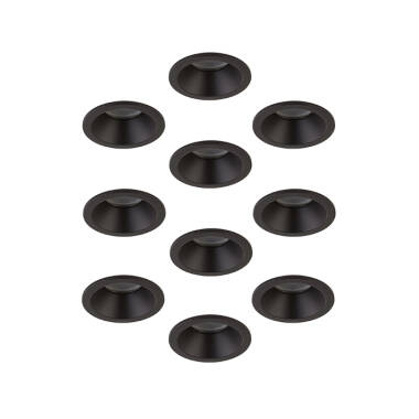 Envirolight Slimline Deep Recessed IP65 Fixed Downlight - Pack of 10
