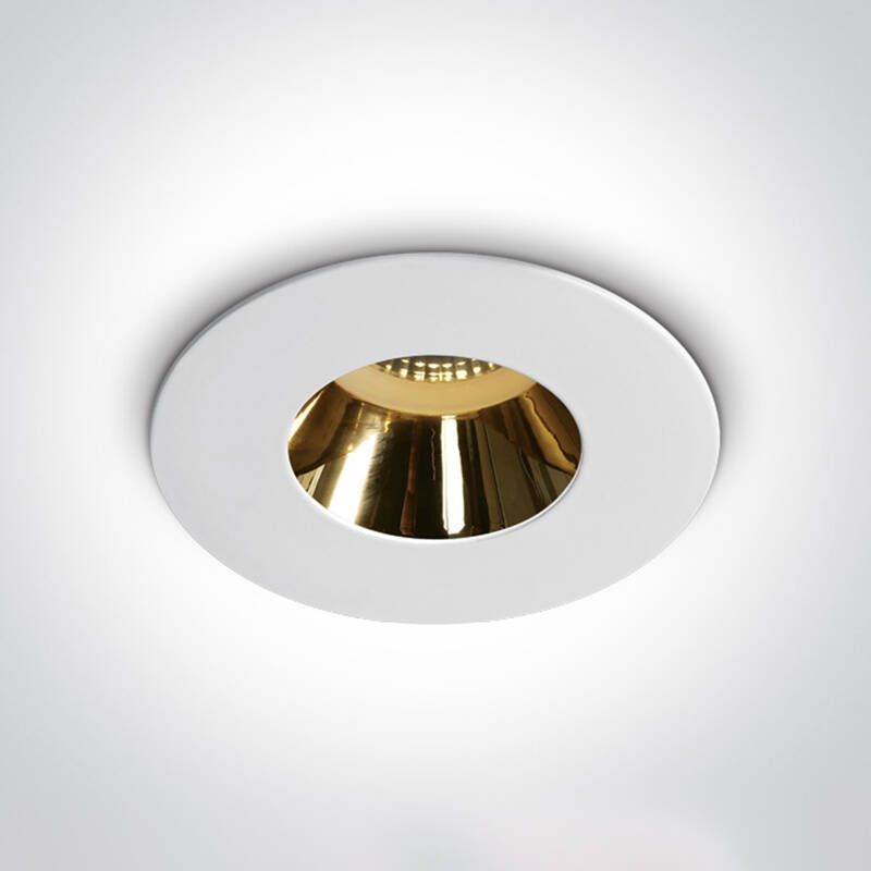 Image of Spot Round Anti Glare Recessed Fixed Downlight