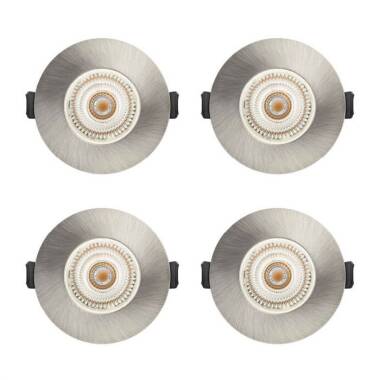 Integral EvoFire Fire Rated Low Profile Fixed Downlight - Pack of 4