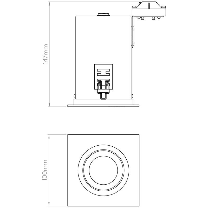 Image of Astro Taro Fire Rated Adjustable Downlight