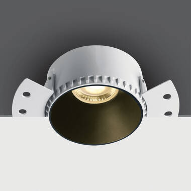 Air Round Trimless Fixed Plaster-In Downlight