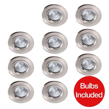 Robus Fire Rated LED Fixed Downlight - Pack of 10