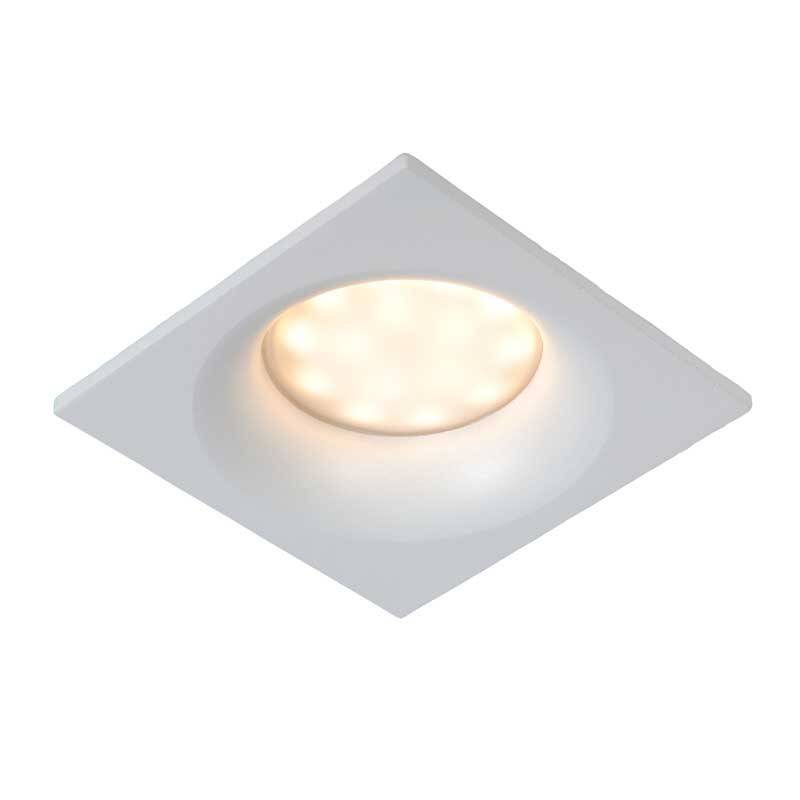 Image of Lucide Ziva Square Fixed Downlight Light