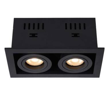 Image of Lucide Chimney Square Adjustable Twin Downlight