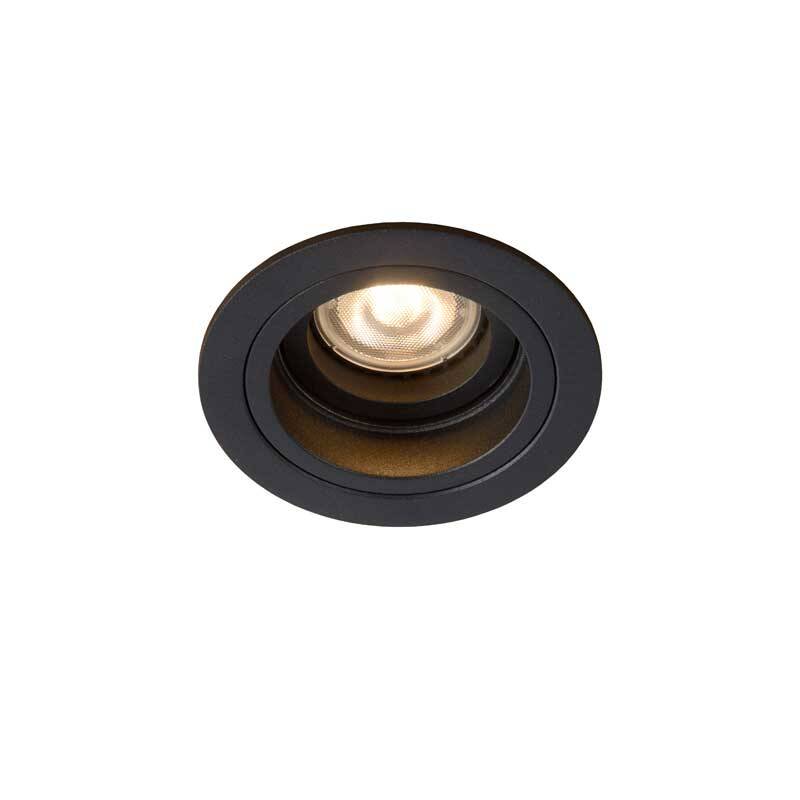 Image of Lucide Embed Deep Recessed Round Adjustable Downlight