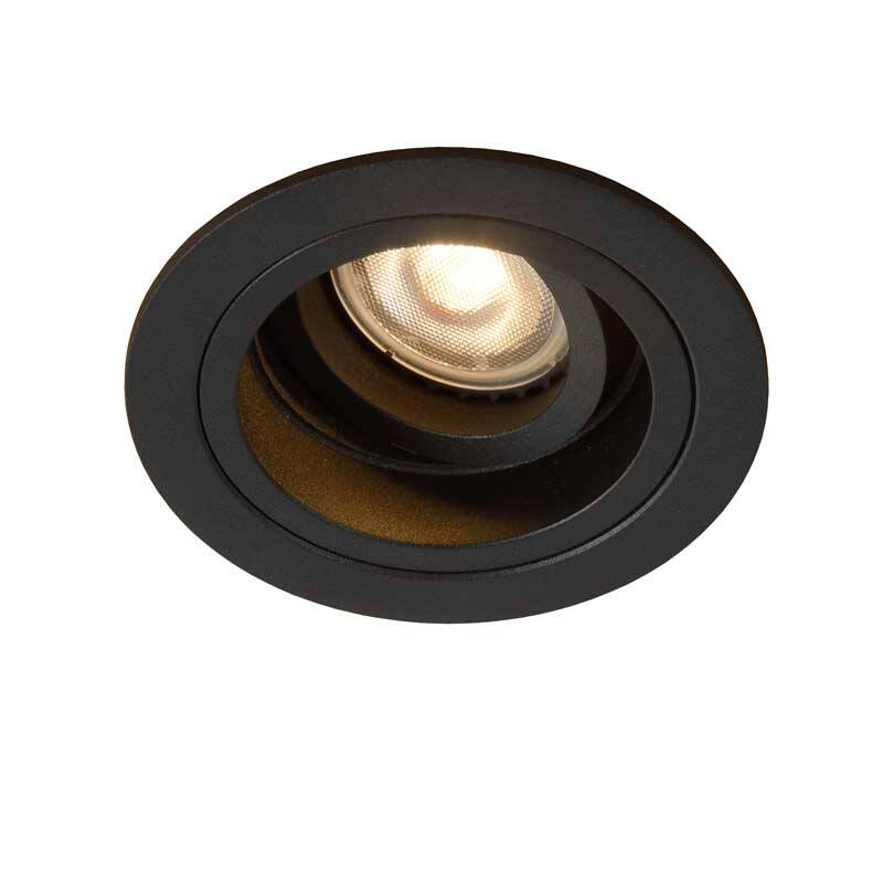 Image of Lucide Embed Deep Recessed Round Adjustable Downlight