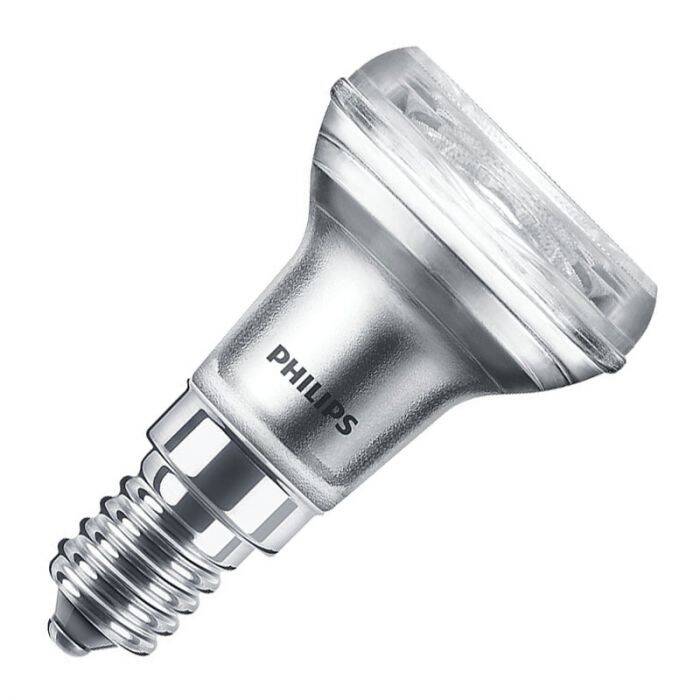 Image of Philips Corepro 1.8W LED R39 Reflector Bulb - Small Screw Cap - Flood Beam