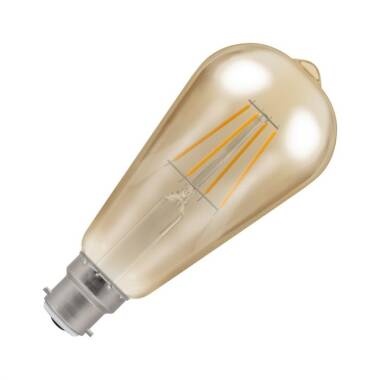 Crompton 5W Dimmable LED Decorative Filament Squirrel Cage Bulb - Bayonet Cap