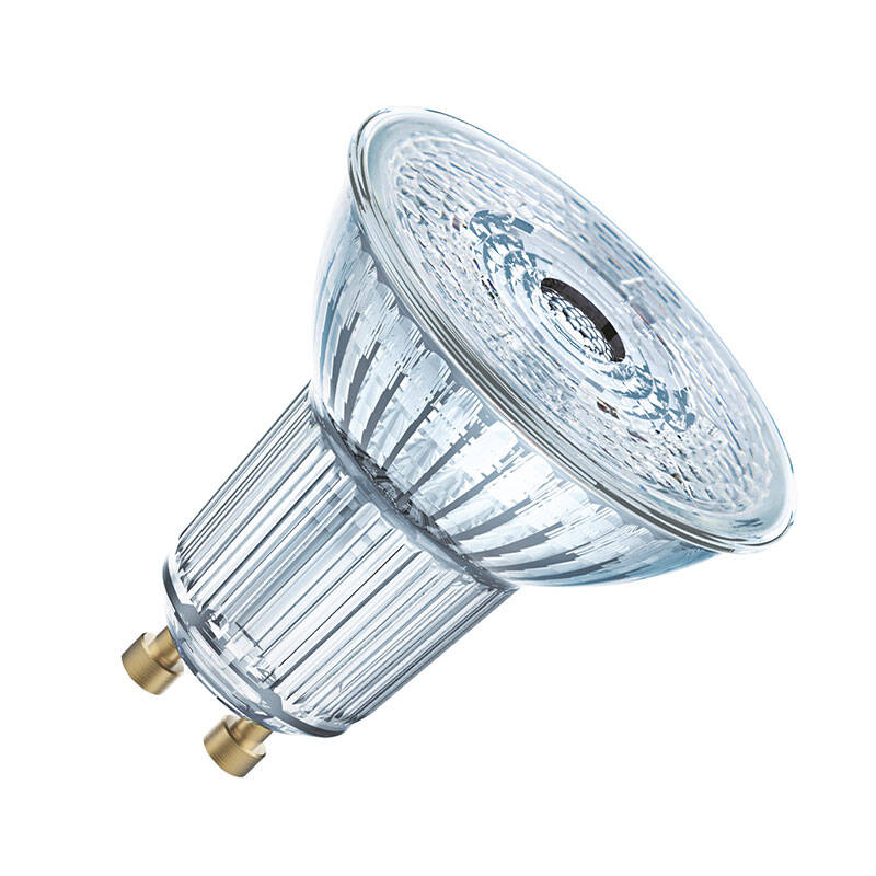 Image of Ledvance Base 4.3W 350lm LED GU10 Bulb - Flood Beam - Pack of 3