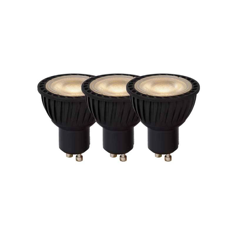Image of Lucide 5W Dimmable LED GU10 - Pack of 3