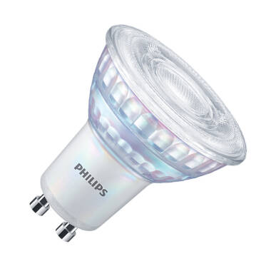 Philips CorePro 4W 2700K 345lm Dimmable LED GU10 Bulb - Flood Beam
