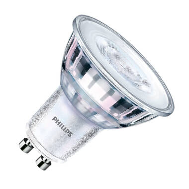 Philips CorePro 4W 2700K 345lm Dimmable LED GU10 Bulb - Flood Beam