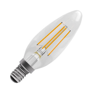 Bell 4W 470lm LED Decorative Filament Candle Bulb - Small Screw Cap