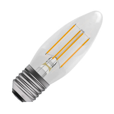 Bell 4W 470lm LED Dimmable Decorative Filament Candle Bulb - Screw Cap