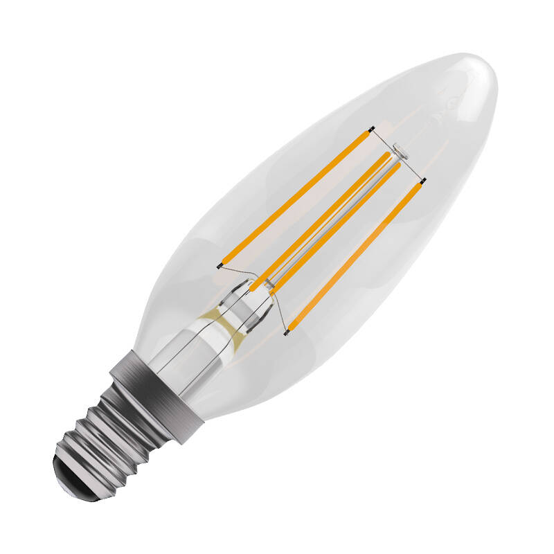 Image of Bell 4W 470lm LED Dimmable Decorative Filament Candle Bulb - Small Screw Cap