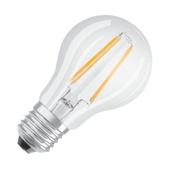 Image of Ledvance 7W LED Decorative Filament GLS Bulb - Screw Cap - Pack of 3