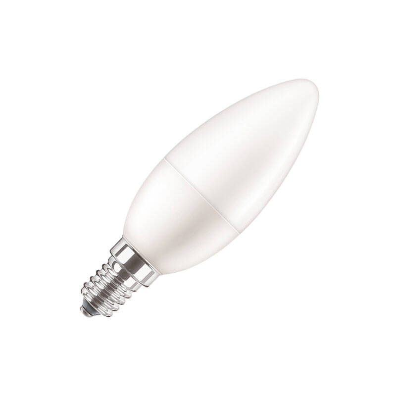 Image of Philips CorePro 7W LED Frosted Candle Bulb - Small Screw Cap