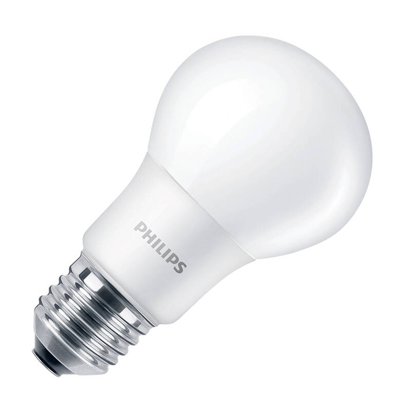 Image of Philips CorePro 8.5W LED Frosted GLS Bulb - Screw Cap