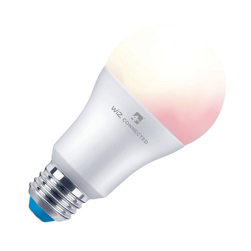 Image of WiZ 8W Colour Changing Dimmable LED Smart WiFi/Bluetooth GLS Bulb - Screw Cap