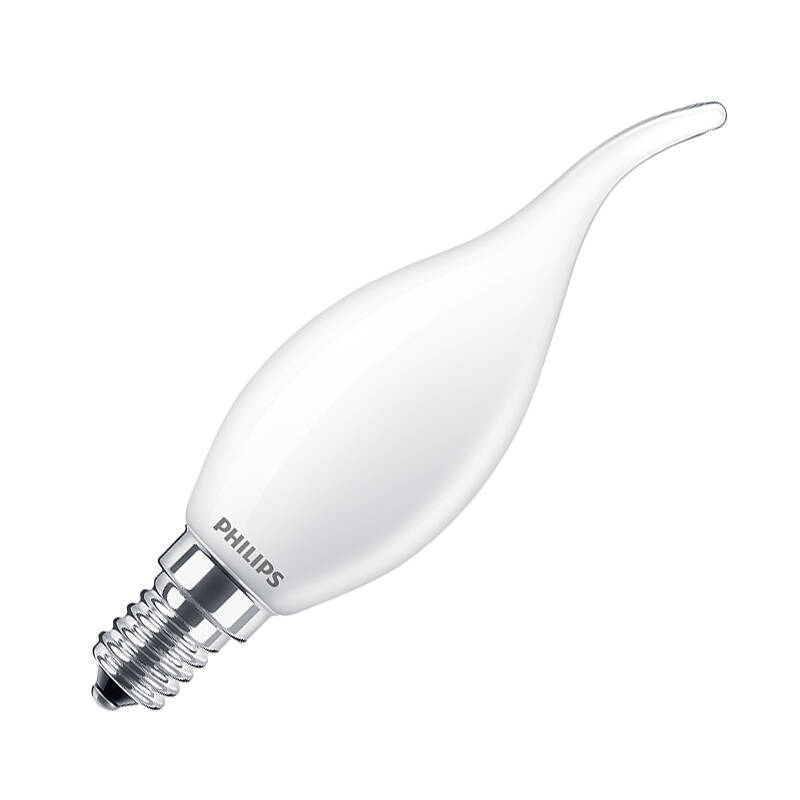 Image of Philips CorePro 2.2W LED Frosted Flame Tip Candle Bulb - Small Screw Cap