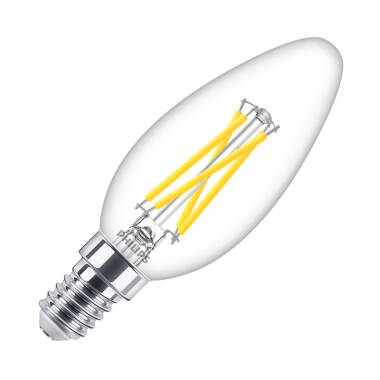 Philips Master Value 2.5W LED Dimtone Decorative Filament Candle Bulb - Small Screw Cap