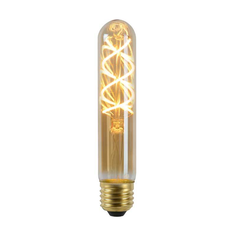 Image of Lucide 5W Dimmable LED Decorative Filament Tubular Bulb - Screw Cap