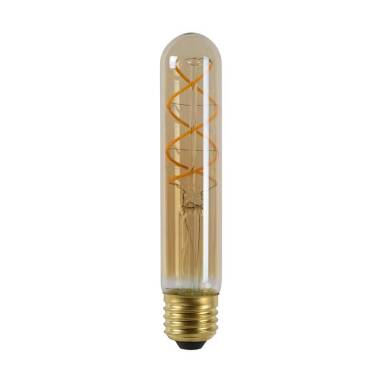 Image of Lucide 5W Dimmable LED Decorative Filament Tubular Bulb - Screw Cap