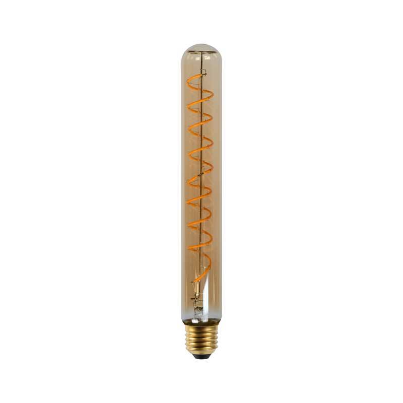 Image of Lucide 5W Dimmable LED Decorative Filament Tubular Bulb - Screw Cap