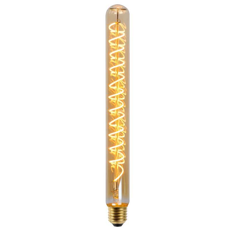 Image of Lucide 5W Dimmable LED Decorative Filament Tubular Bulb - Screw Cap